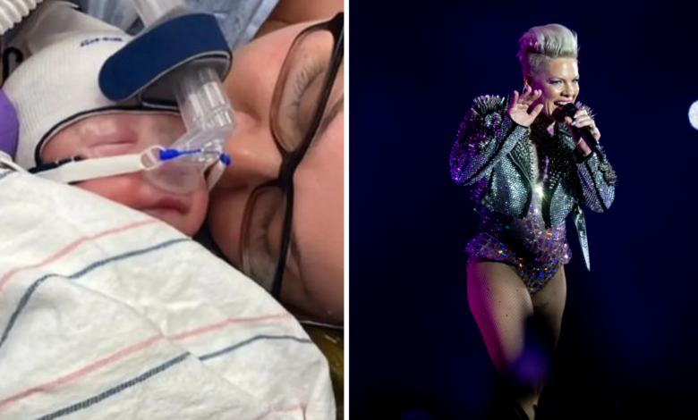 Mujer entra en labor de parto durante concierto de Pink en Boston