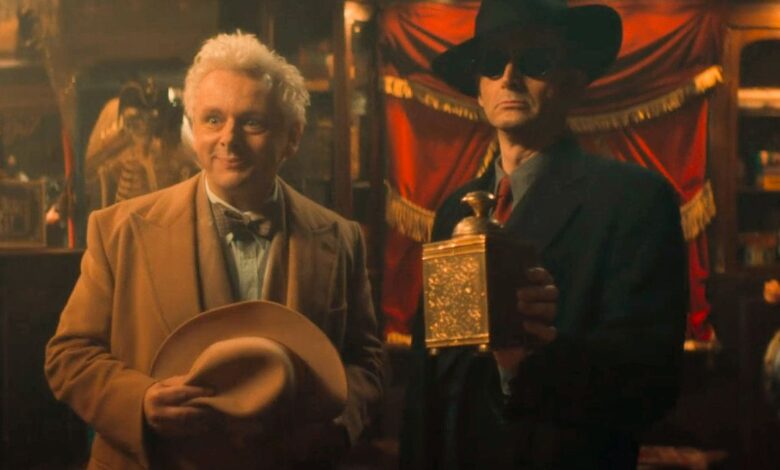Neil Gaiman revela la nota de estudio de Good Omens que intentó (y falló) lograr