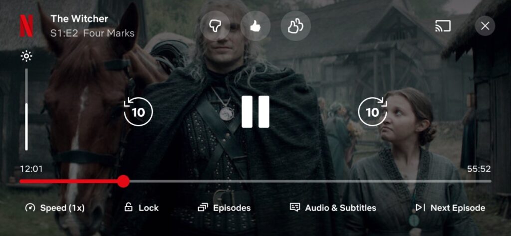 Netflix está facilitando la calificación de sus películas y programas en dispositivos móviles