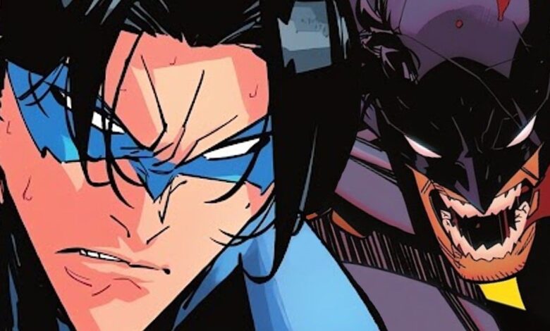 Nightwing sabe en secreto que mataría a Batman en una pelea directa (y cómo lo haría)