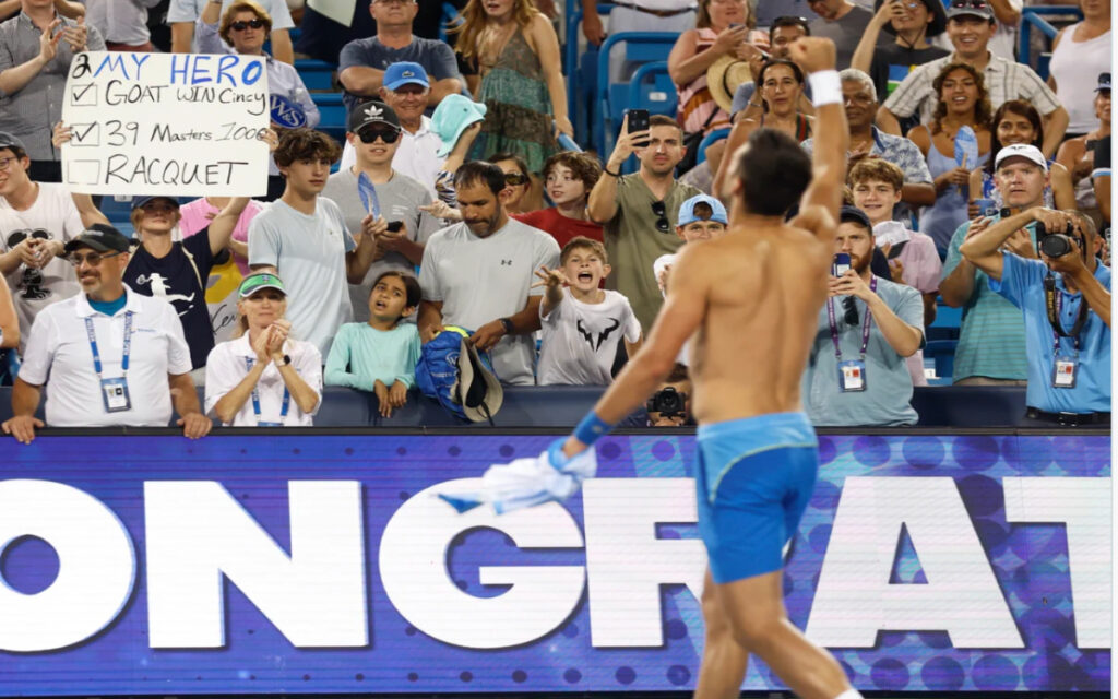 Novak Djokovic se corona en el Abierto de Cincinnati | Video