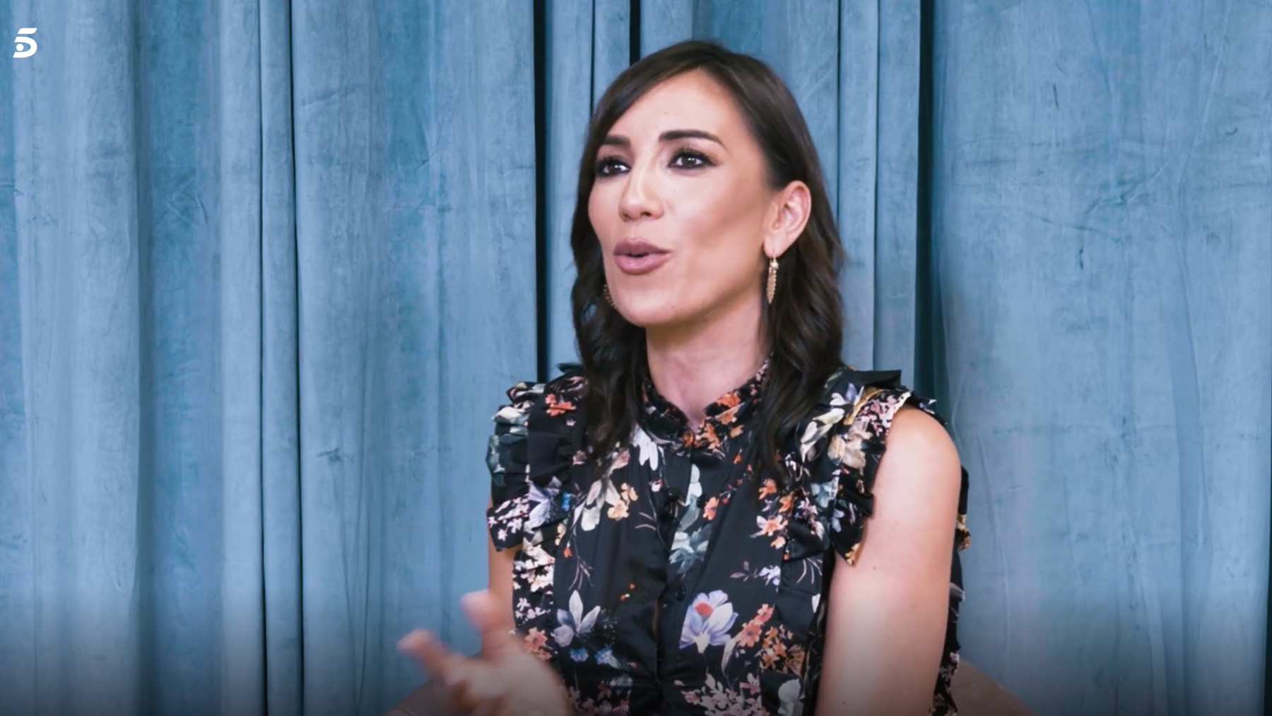 Patricia Pardo haciendo el 'Mediaset Challenge'/ Mediaset