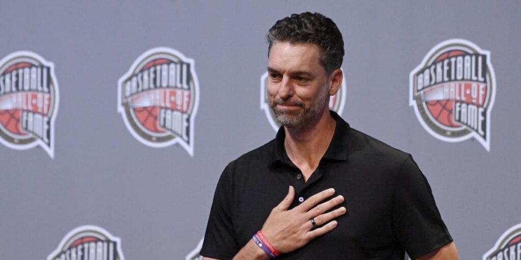 Pau Gasol, introducido al Hall of Fame antes de la ceremonia de este sábado