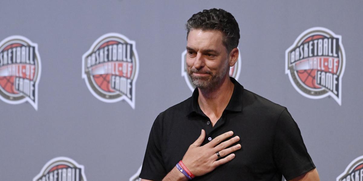 Pau Gasol, introducido al Hall of Fame antes de la ceremonia de este sábado