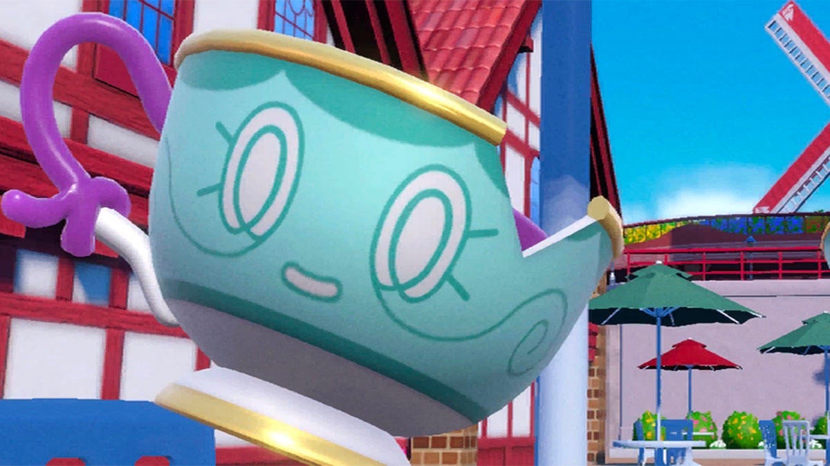 Pokémon Scarlet y Violet se burlan de Pokémon relacionados con el té
