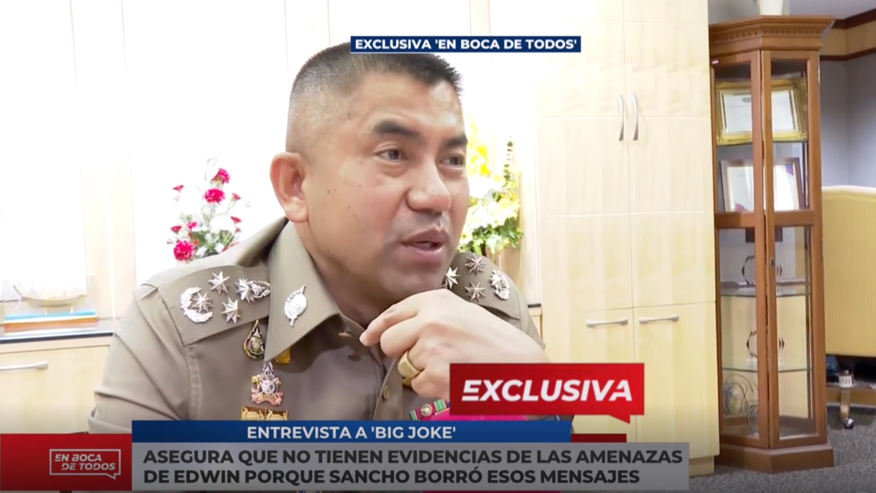 Programa 'En boca de todos' tratando el tema de Daniel Sancho/ Mediaset