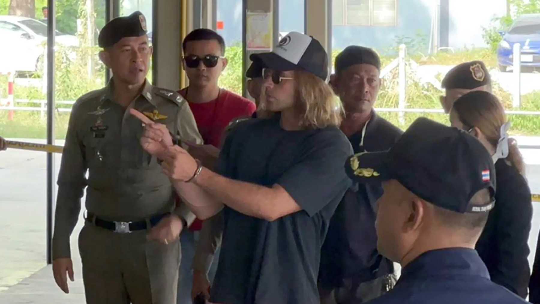 Imágenes de la detención de Daniel Sancho en 'En boca de todos' / Cuatro