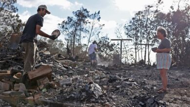 Químicos liberados tras incendio en Hawaii representarían riesgos a largo plazo