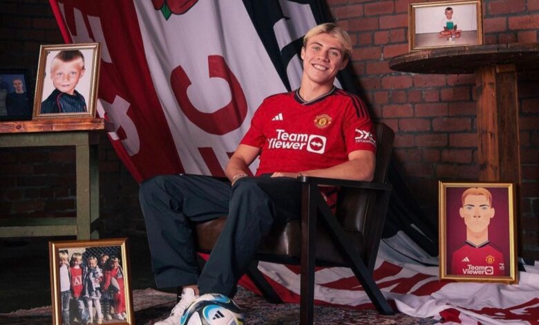 Rasmus Hojlund ficha con el Manchester United por 83 millones de euros