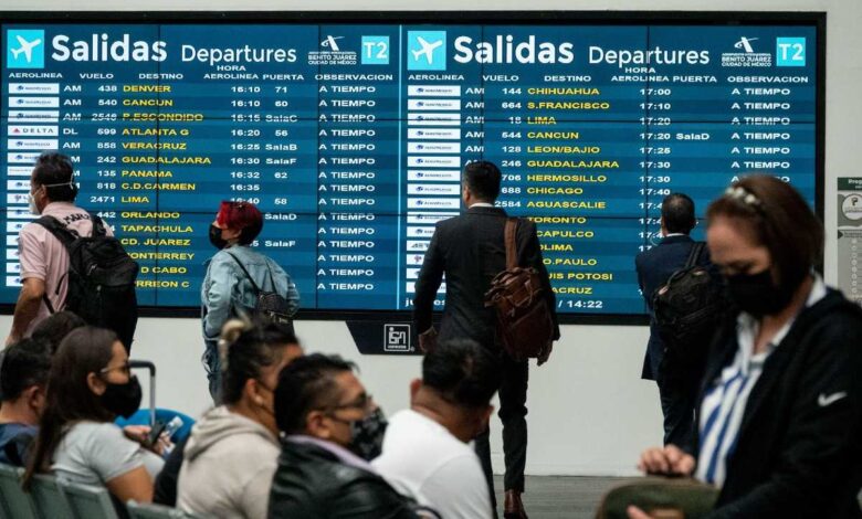 Reducción de operaciones en AICM implicaría cancelación masiva de vuelos: Canaero
