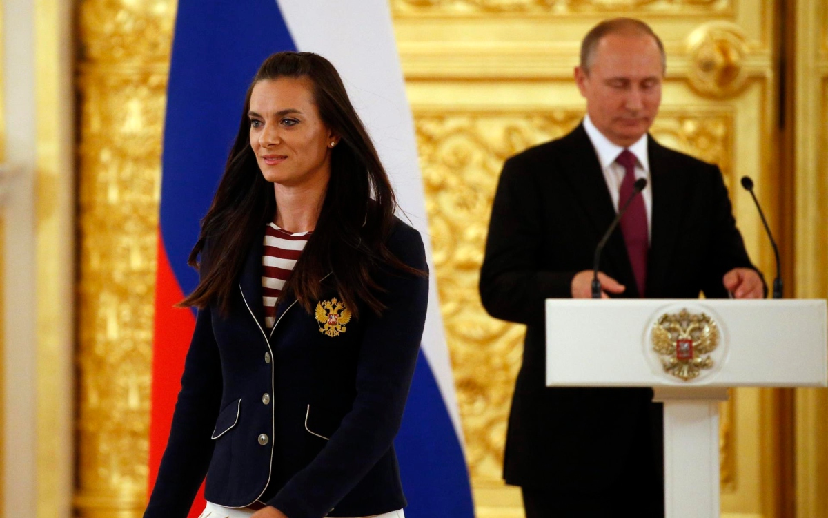 Retiran nombre de Yelena Isinbáyeva de estadio ruso por no apoyar la guerra en Ucrania