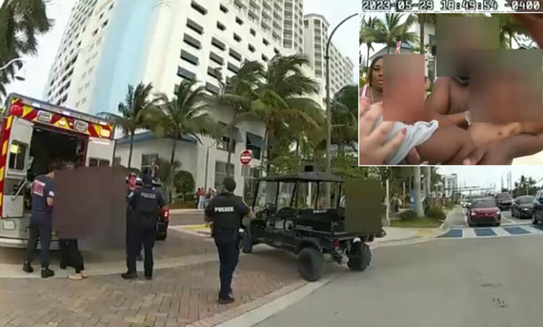 Revelan video de niño herido en tiroteo masivo en Hollywood Beach