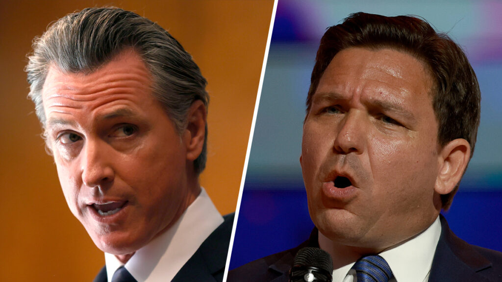 Ron DeSantis y Gavin Newsom acuerdan en hacer un debate