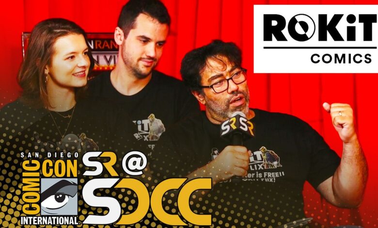 SDCC 2023: los representantes de ROKiT Comics hablan sobre la creatividad en la página y en la pantalla
