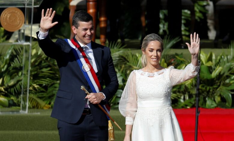 Santiago Peña toma protesta como presidente de Paraguay
