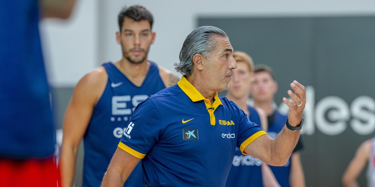 Scariolo: "Ahora mismo no hay ningún jugador fijo en la lista para el Mundial"