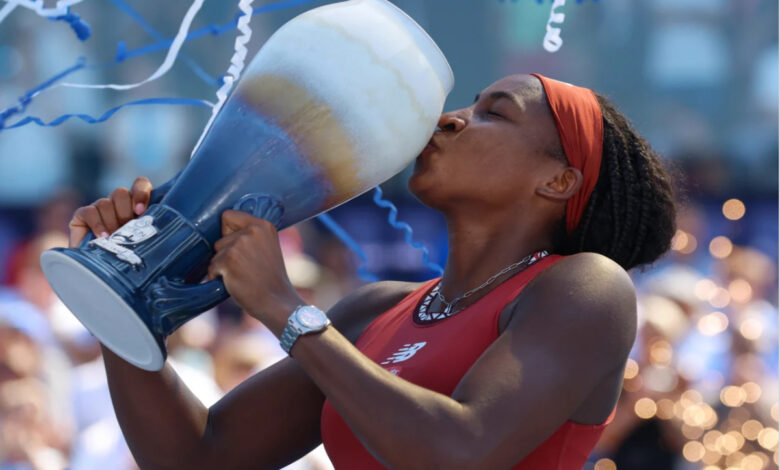Se corona Coco Gauff en el Master 1000 de Cincinnati | Video