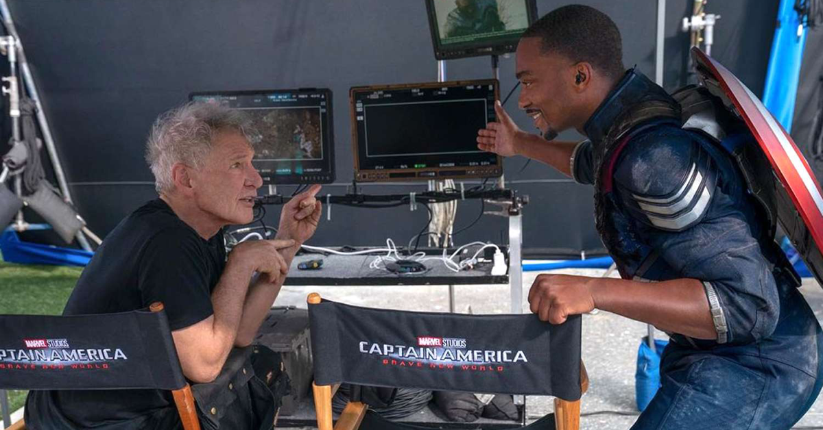 Capitán América Anthony Mackie Harrison Ford