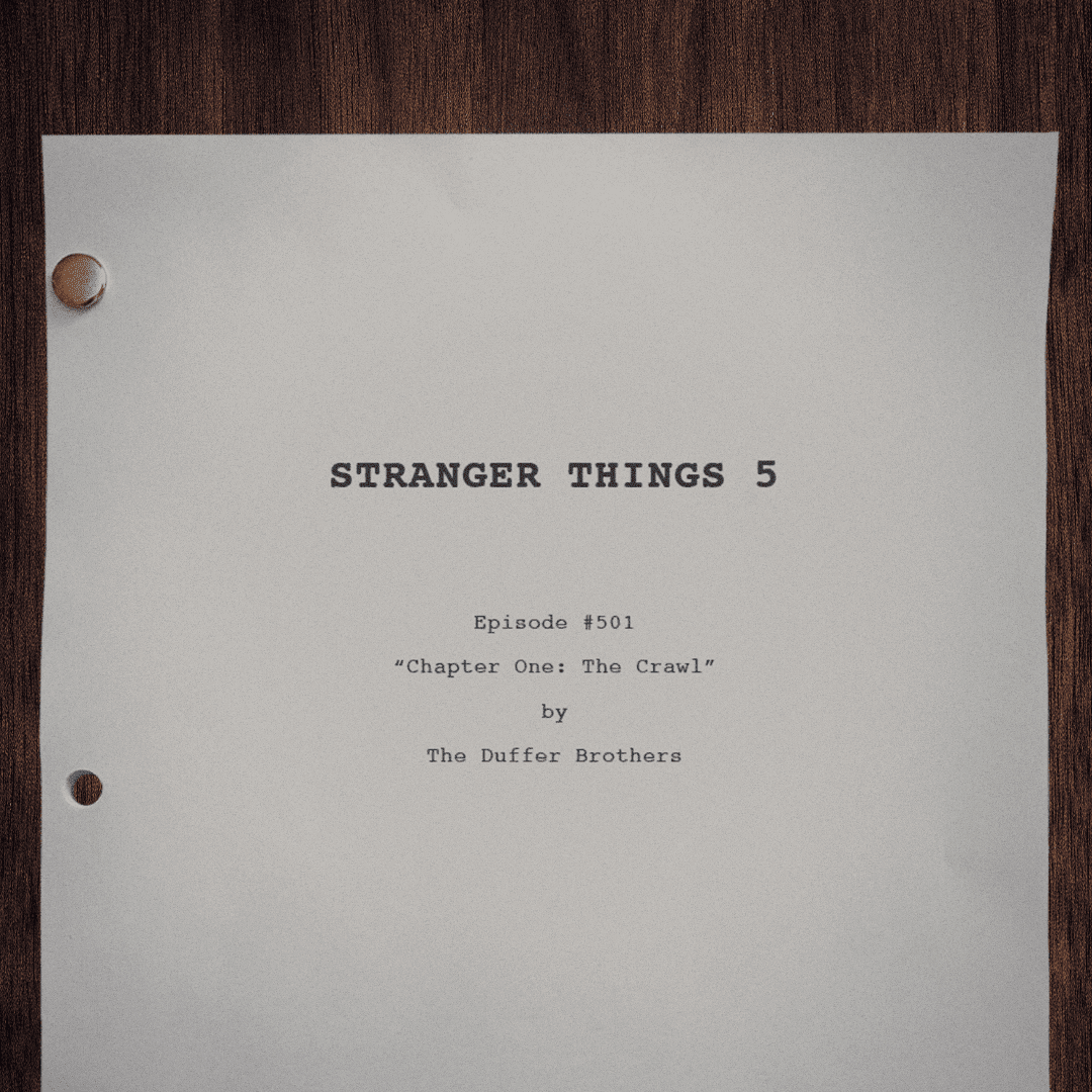 stranger things season 5 episode 1 script stranger things season 5 episode 1 script