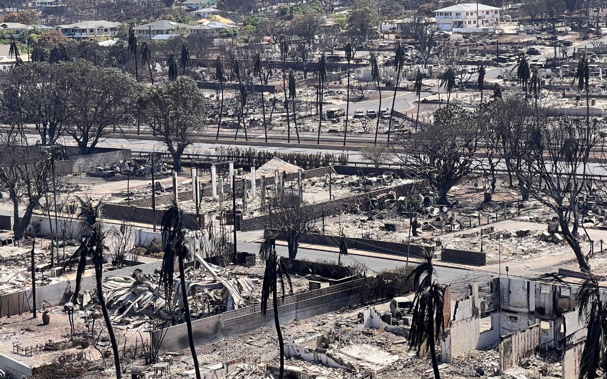 Suman 89 muertos por incendios en Maui, Hawái, y son los más letales del último siglo en EU