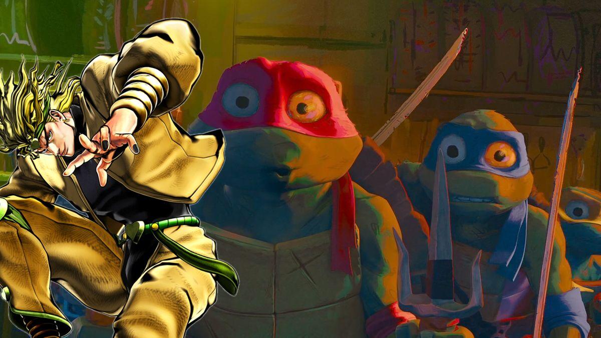 Teenage Mutant Ninja Turtles: Mutant Mayhem Team desempaca su JoJo Crossover