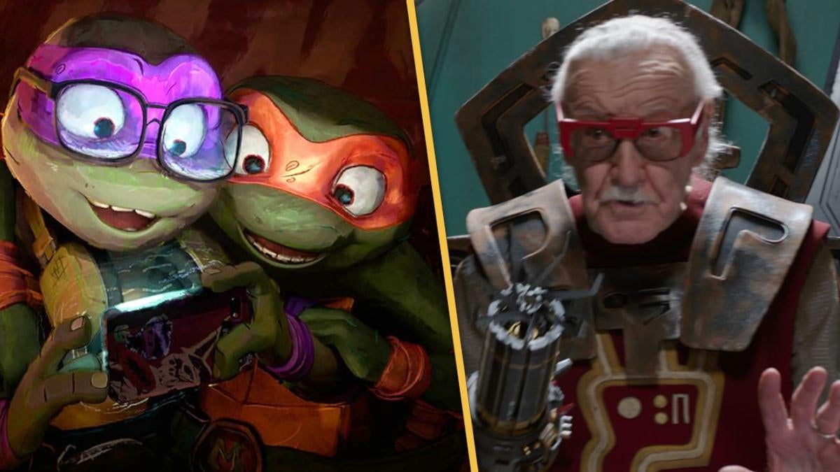 Teenage Mutant Ninja Turtles: Mutant Mayhem tiene su propia versión de Marvel Cameos de Stan Lee