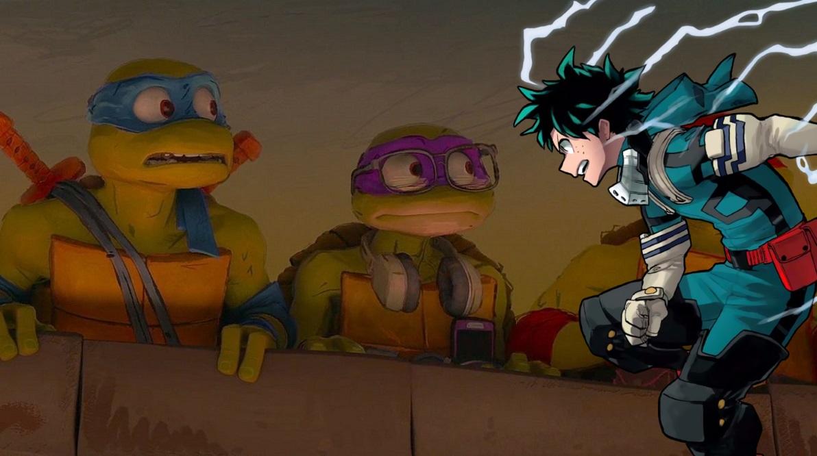 Teenage Mutant Ninja Turtles: Mutant Mayhem tiene una referencia de My Hero Academia