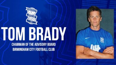 Tom Brady se une al futbol inglés como propietario minoritario del Birmingham City