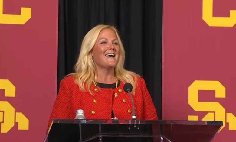 USC contrata a la primera mujer directora del departamento de atletismo en su historia