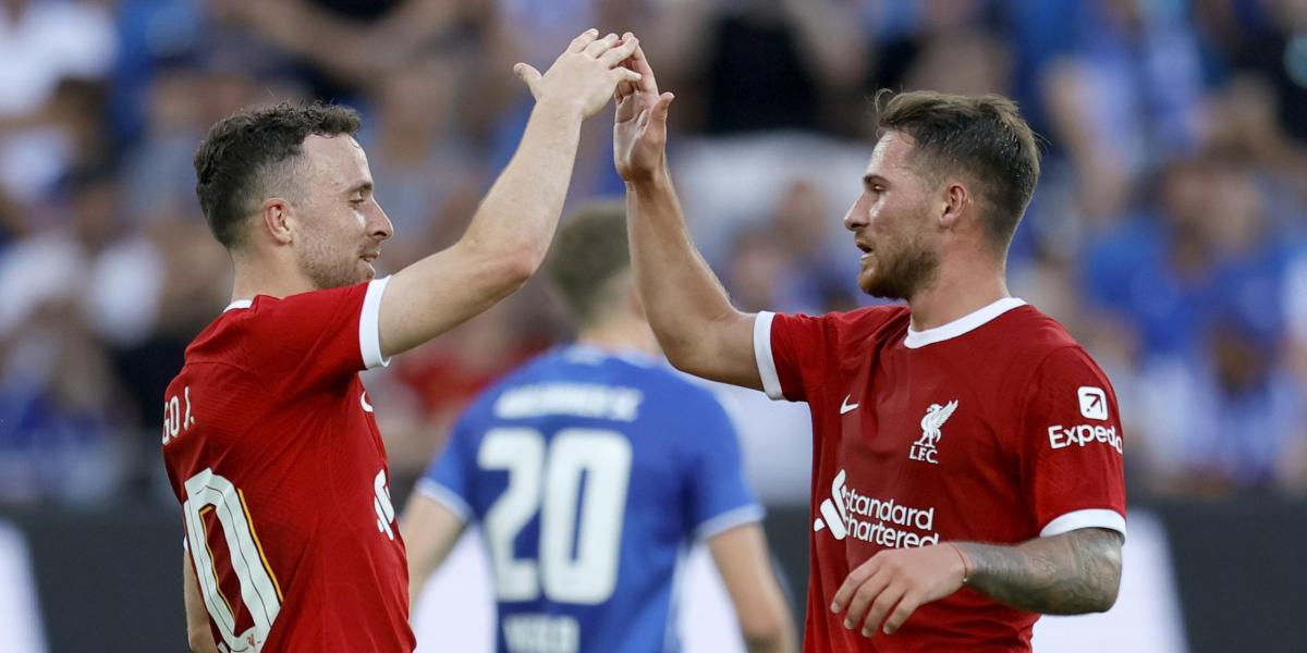 Un doblete de Diogo Jota en el descuento salva al Liverpool