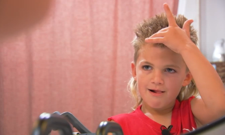 Un niño de Pensilvania es el ganador de la competencia USA Mullet Championship