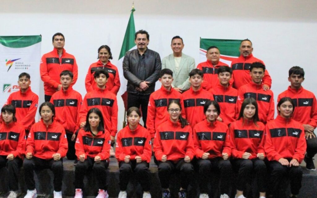 Video | José Manuel Figueroa apoya con uniformes a Selección Mexicana de Taekwondo