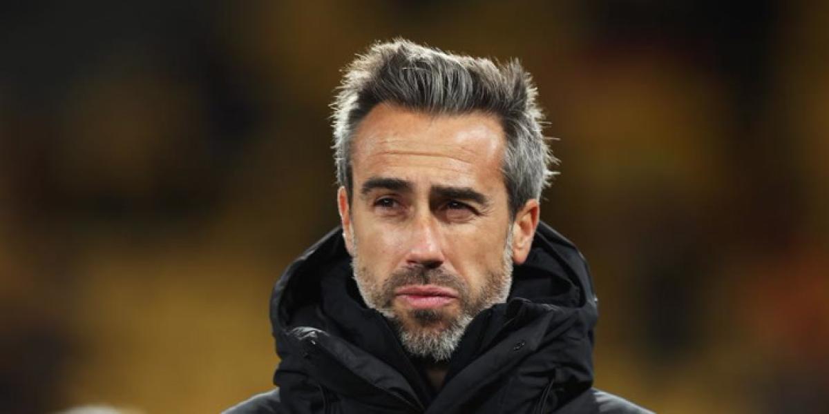 Vilda: "Si hay un responsable de esta derrota soy yo"