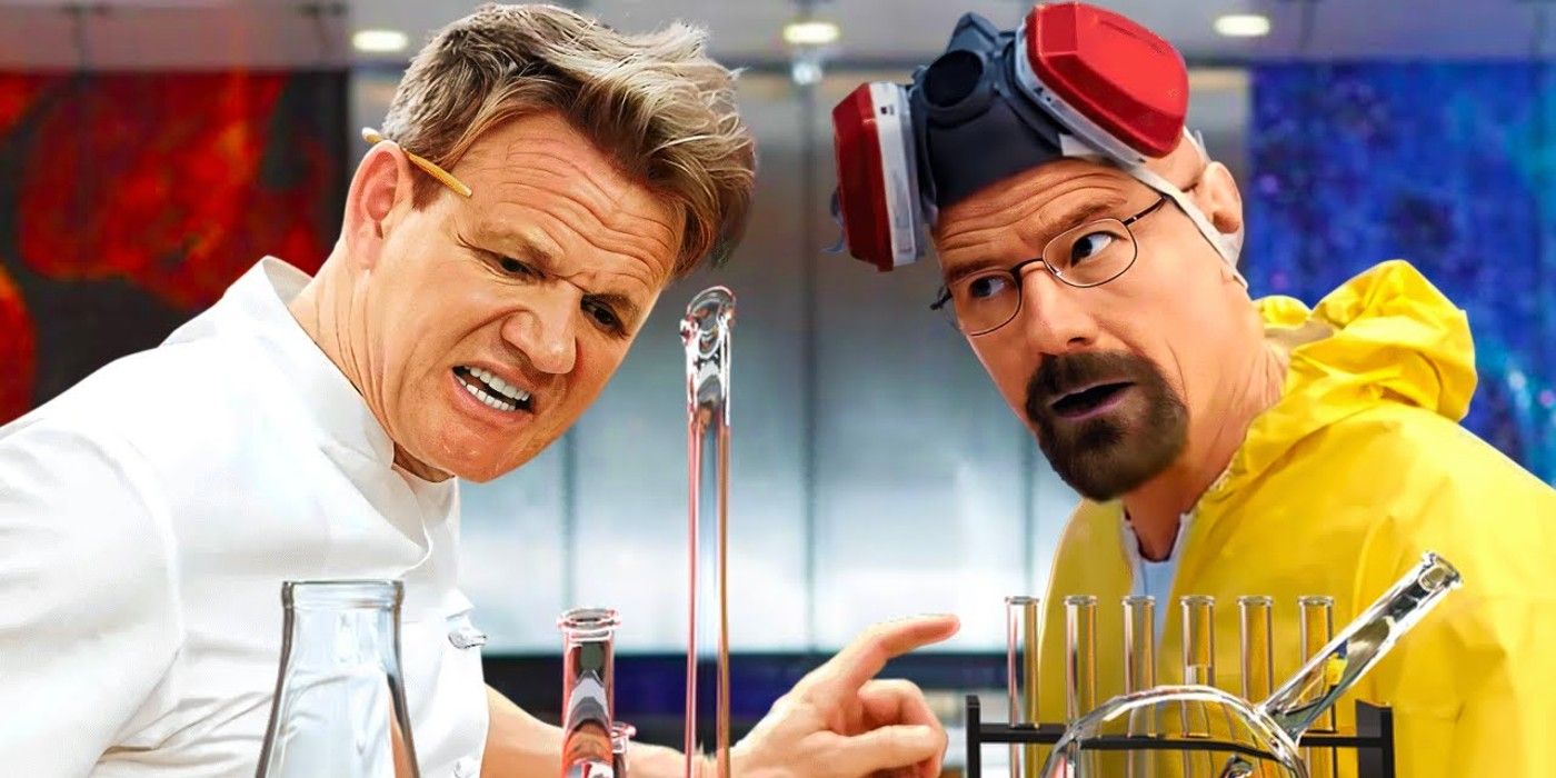 Walter White le sirve pizza a Gordon Ramsay (y luego lo hace explotar) en el video parodia de Breaking Bad