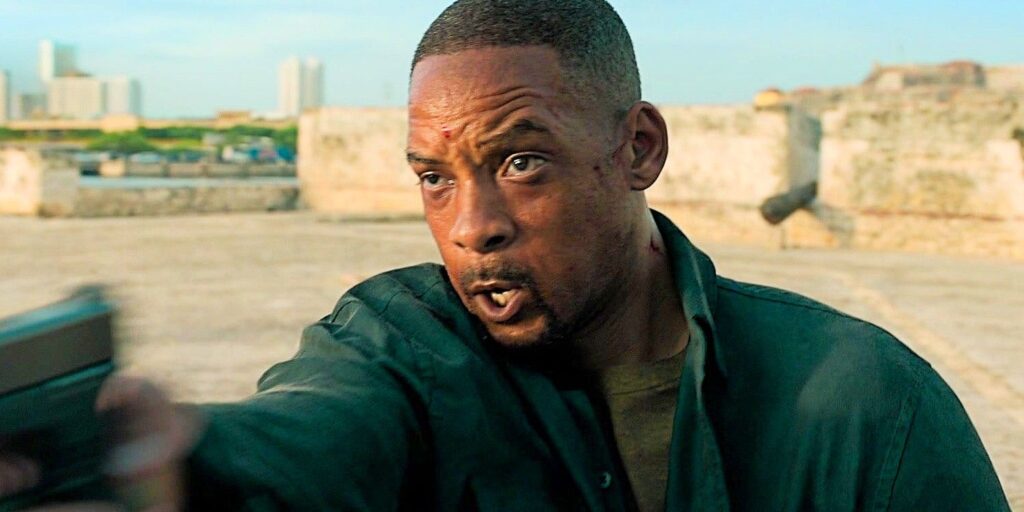 Will Smith fue completamente CGI para una sorprendente escena del Hombre Géminis (y no es la versión más joven)