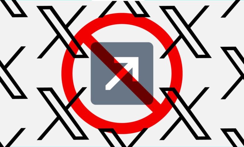 X (Twitter) bloqueó enlaces a una herramienta política demócrata durante una semana