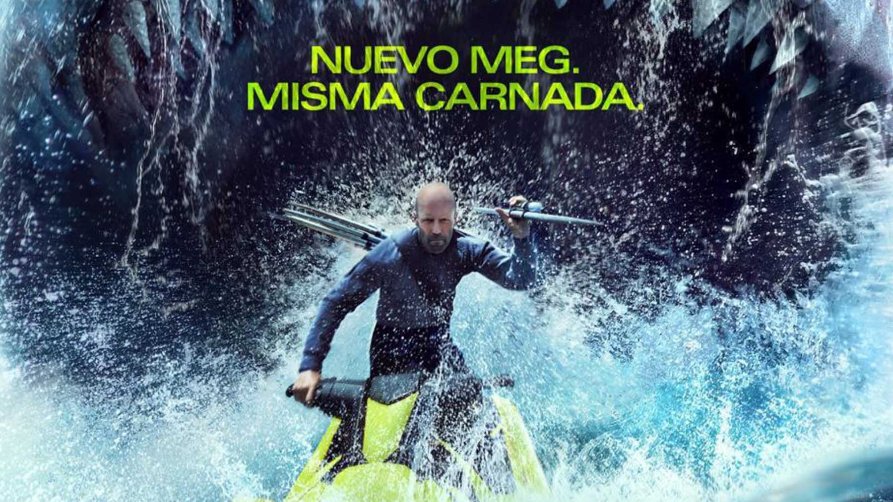 Ya en cines: ‘Megalodón 2’ contra la resistencia del «Barbenheimer»