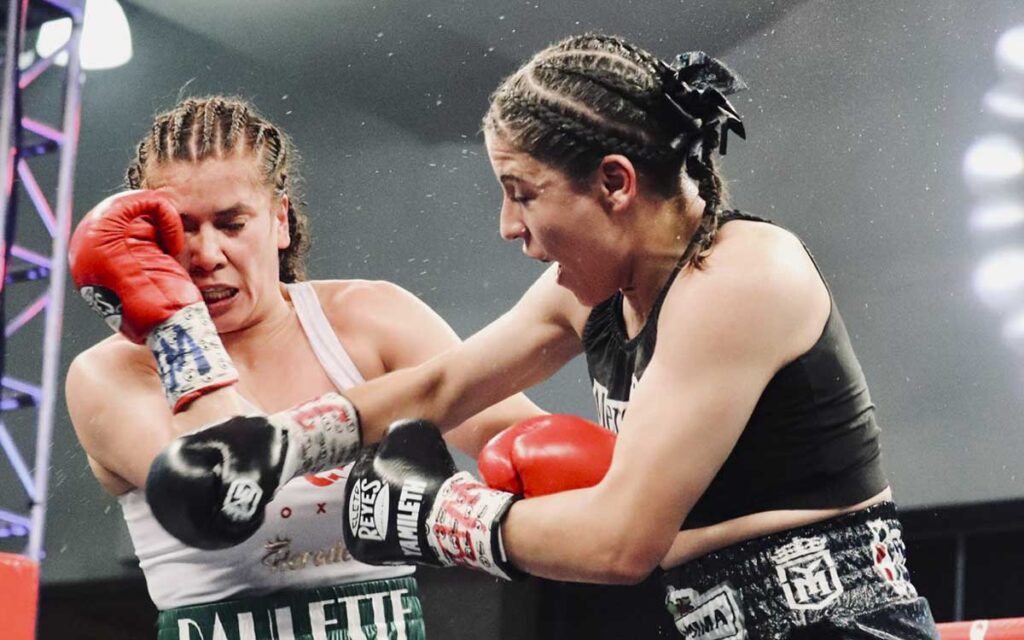 Yamileth Mercado vence a Paulette Valenzuela y conserva el título supergallo del CMB