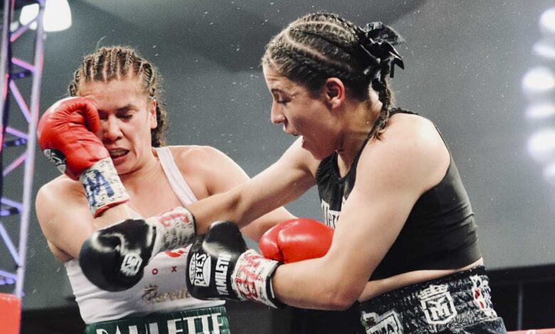 Yamileth Mercado vence a Paulette Valenzuela y conserva el título supergallo del CMB