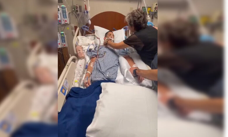 madre mexicana consigue permiso humanitario para despedir a su hijo