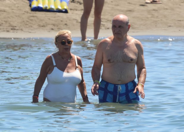 Carmen Borrego y Jose Carlos Bernal en Marbella / Gtres