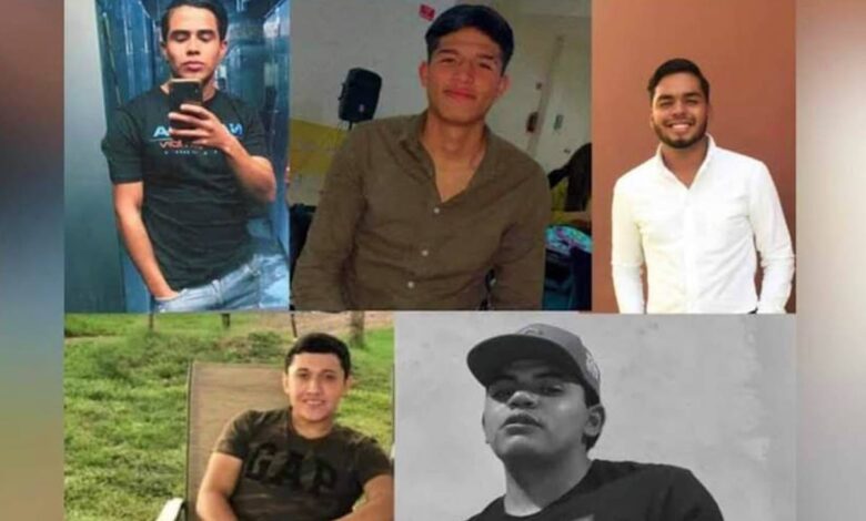 ¿Los has visto? Así se veían los 5 jóvenes desaparecidos en Lagos de Moreno
