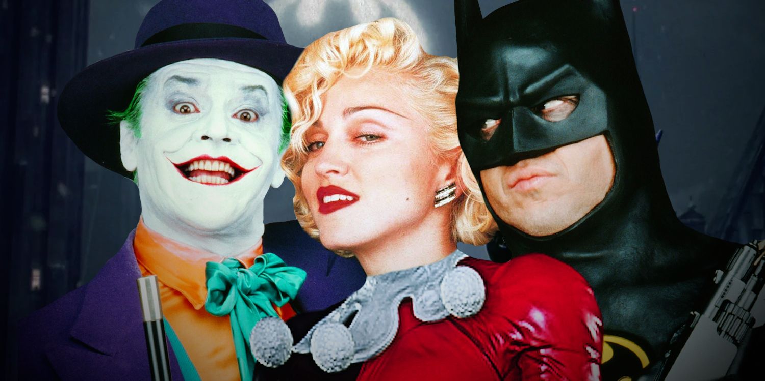 ¿Madonna finalmente se convierte en Harley Quinn en el Batman Movie Universe de Tim Burton?