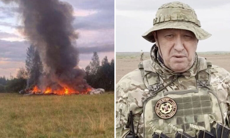 ¿Qué pasó con el avión que llevaba al general Prigozhin?