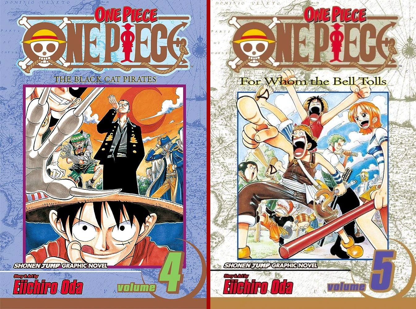 volúmenes 4 5 one piece manga netflix