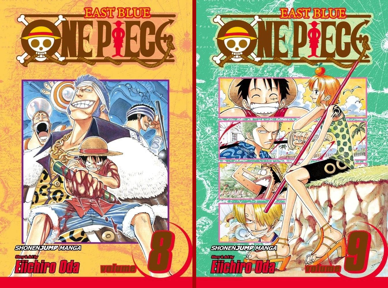 volúmenes 8 9 one piece manga netflix volúmenes 8 9 one piece manga netflix