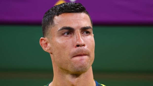 Cristiano Ronaldo en un partido de fútbol / Gtres