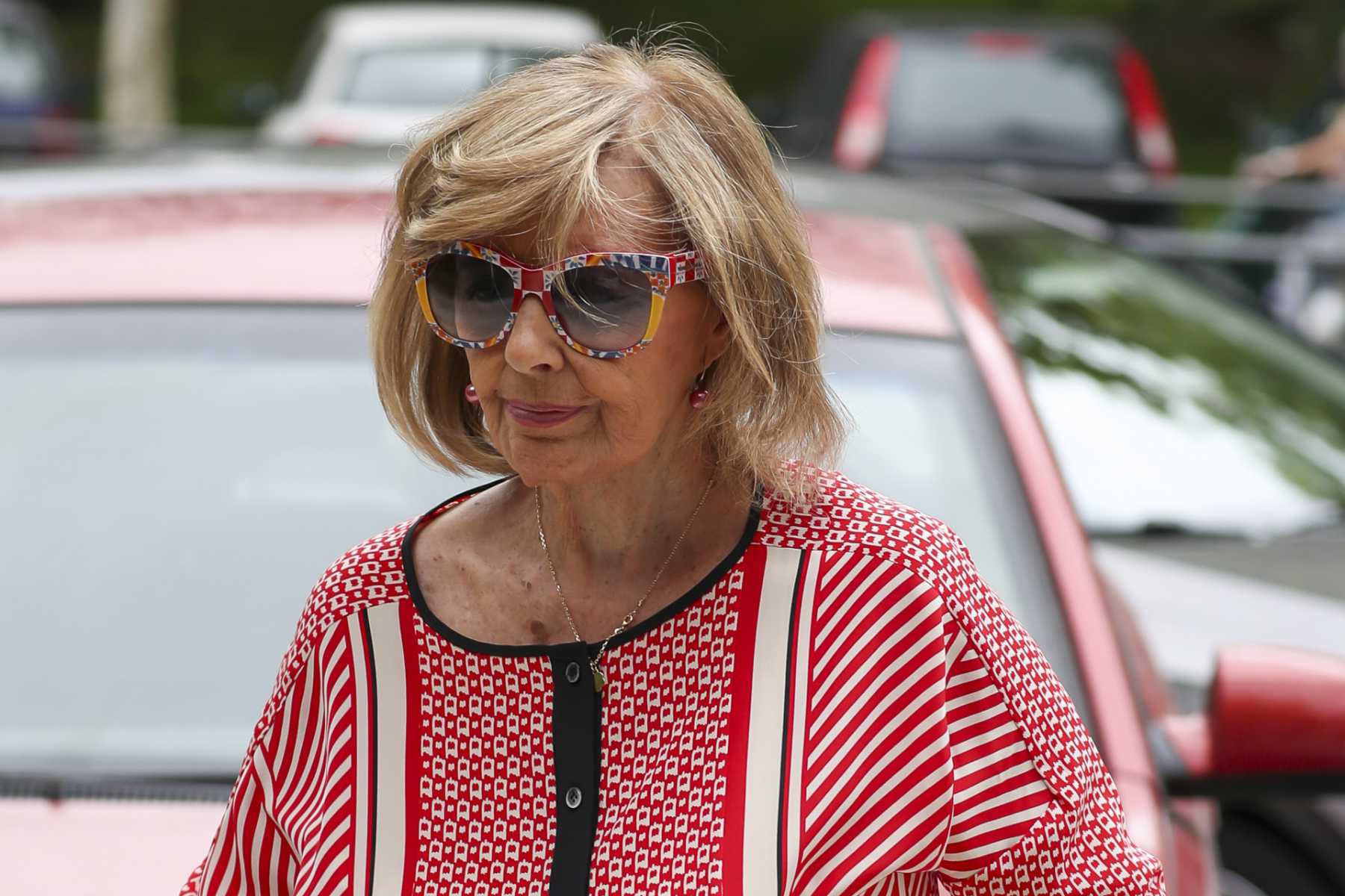 María Teresa Campos por las calles de Madrid / Gtres