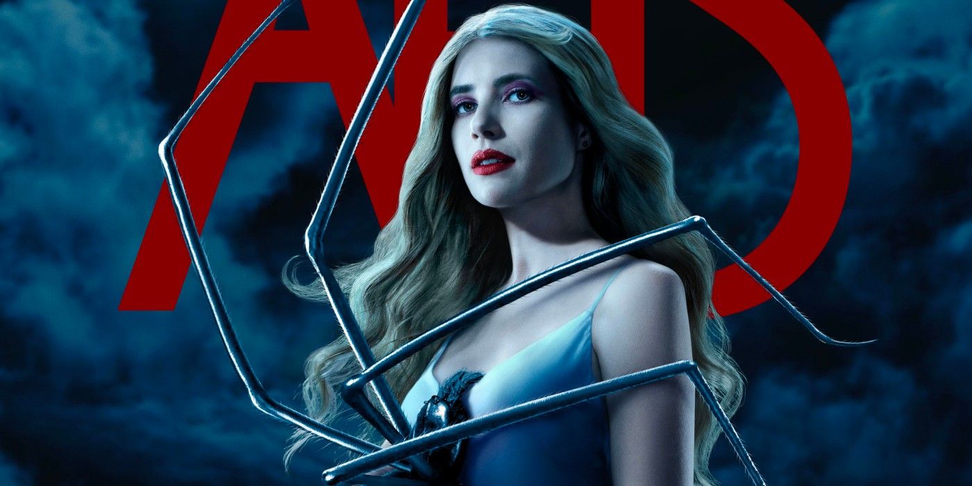 Póster de la temporada 12 de American Horror Story: el regreso de Emma Roberts se pone de cerca