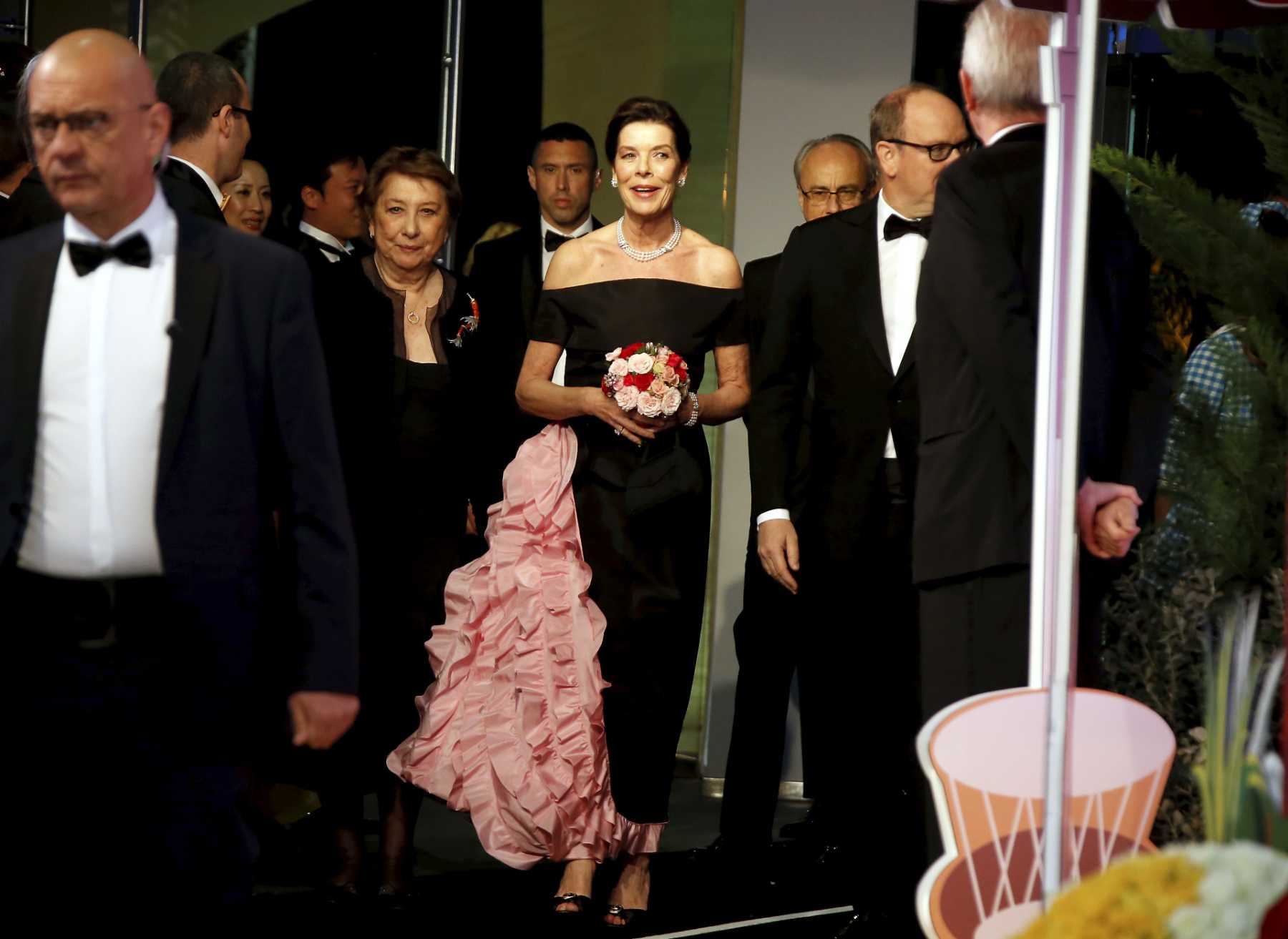 Carolina de Mónaco en el Baile de la Rosa en 2019 / Gtres